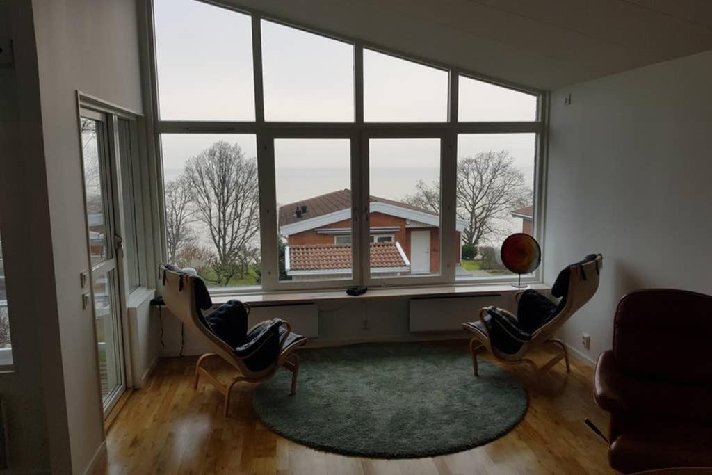 Modern Villa I Arild Med Spektakulaer Havsutsikt. Екстер'єр фото